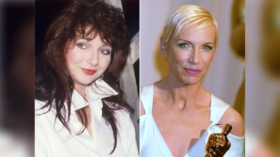 Kate Bush (l.) und Annie Lennox wehren sich.