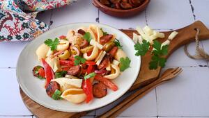 Spanischer Nudelsalat