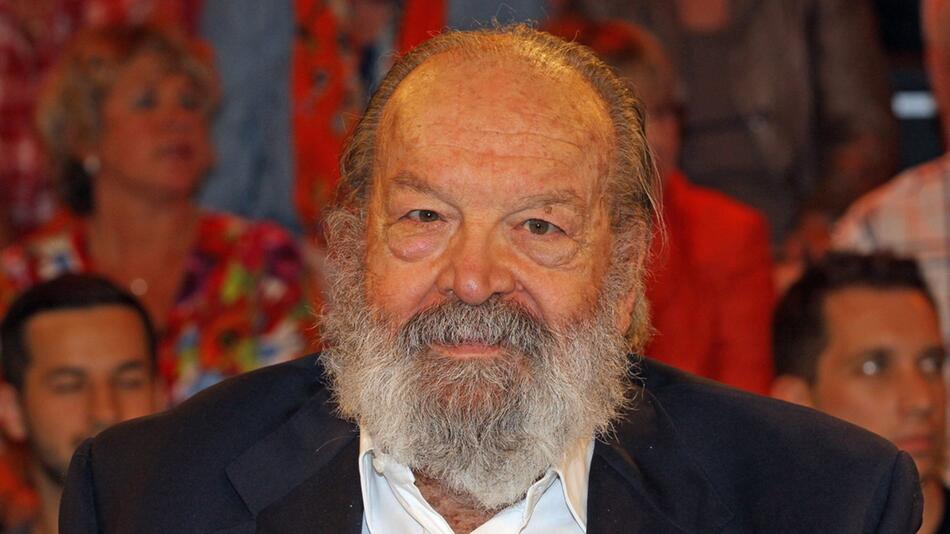 Bud Spencer bei einem TV-Auftritt im Jahr 2012.