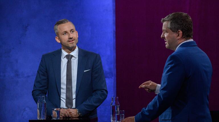 MDR-Wahlarena mit den Spitzenkandidaten zur Landtagswahl