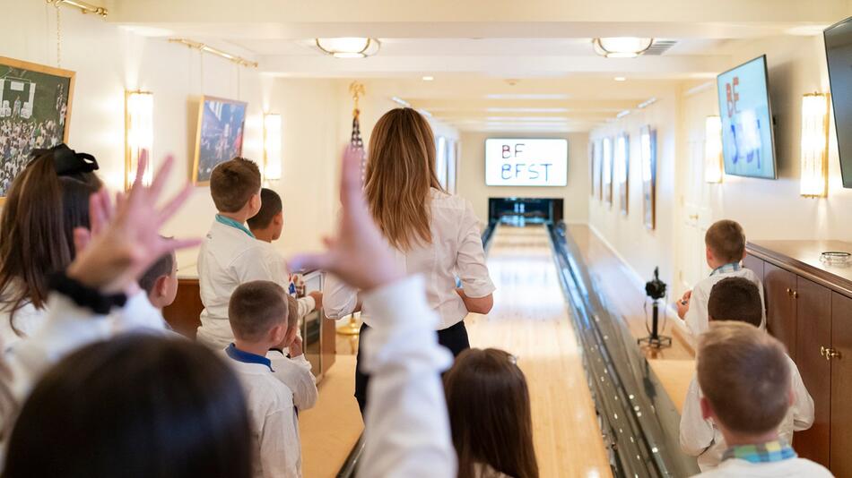 Bowlingbahn im Weißen Haus renoviert