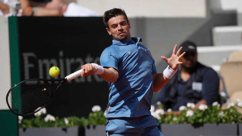 Tennisprofi Gea stürmt bei French Open wegen pikantem Problem vom Platz