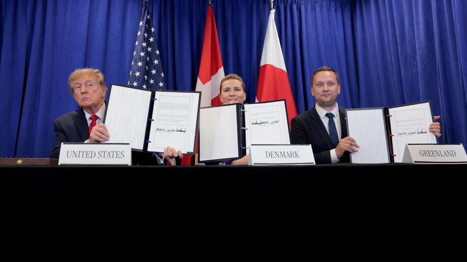 Grönland, USA und Dänemark unterzeichnen Abkommen