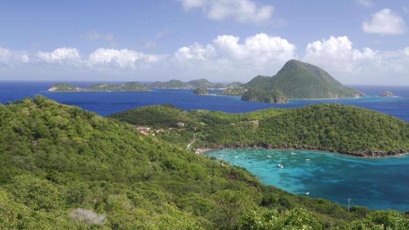 Karibische Insel Guadeloupe