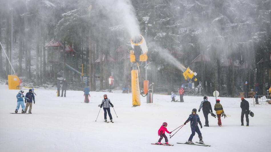 Winterwetter in Altenberg