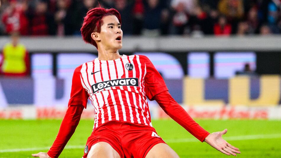 Trotz Unterzahl: Joker Goto schießt Freiburg an die Tabellenspitze