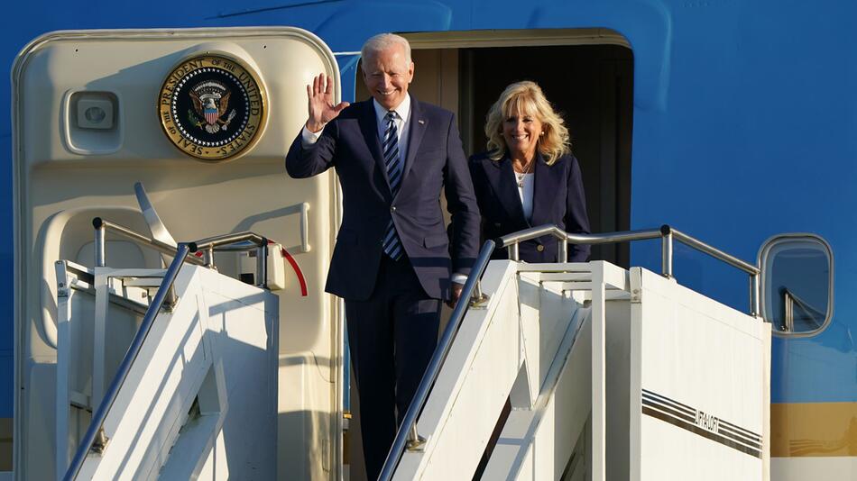 Vor dem G7-Gipfel in Cornwall - Biden