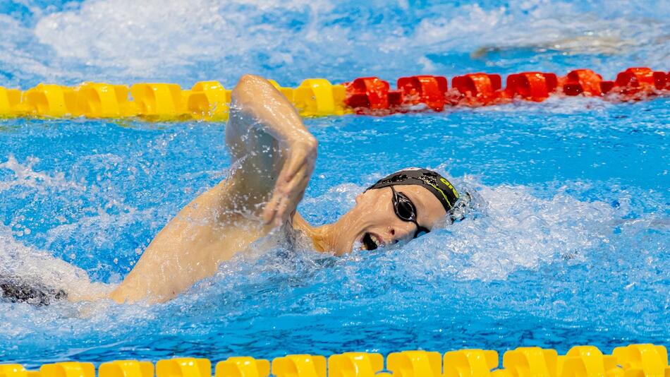 Florian Wellbrock bei der Schwimm-WM in Fukuoka 2023