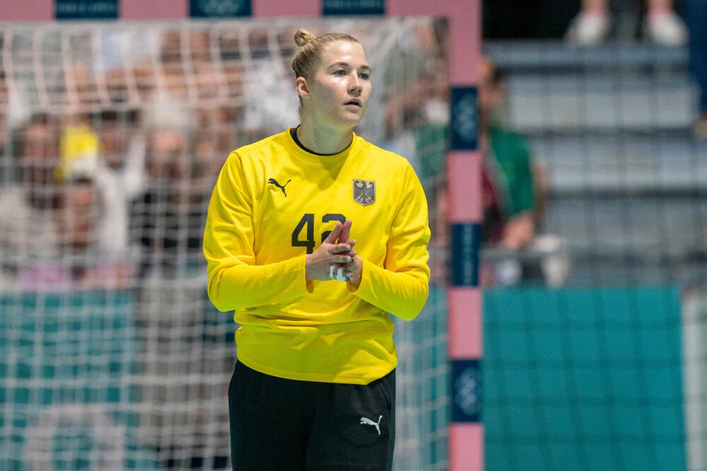 Katharina Filter bei den Olympischen Spielen in Paris.