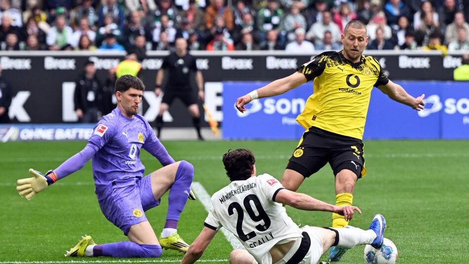 Gegen den BVB: Gladbach mit Chancen – aber noch fehlt der Erfolg