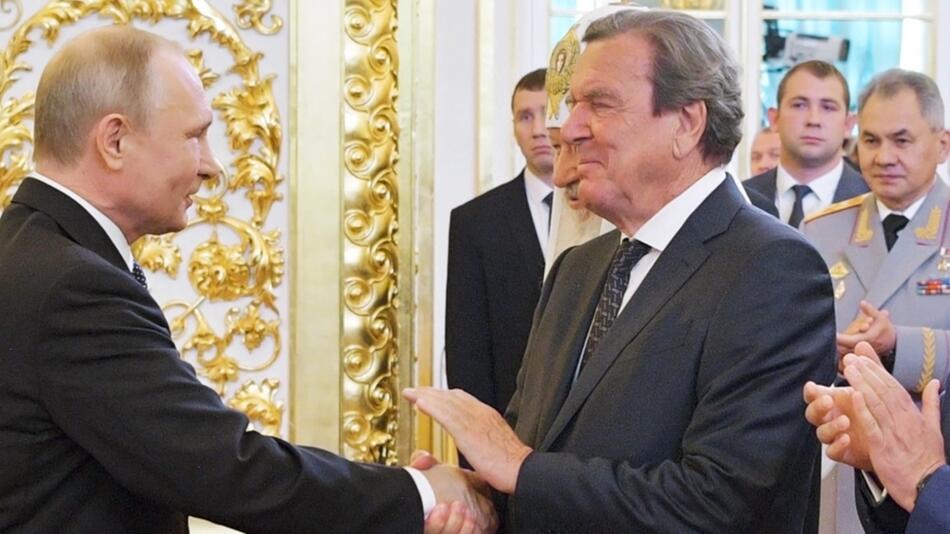 Wladimir Putin, Gerd Schröder