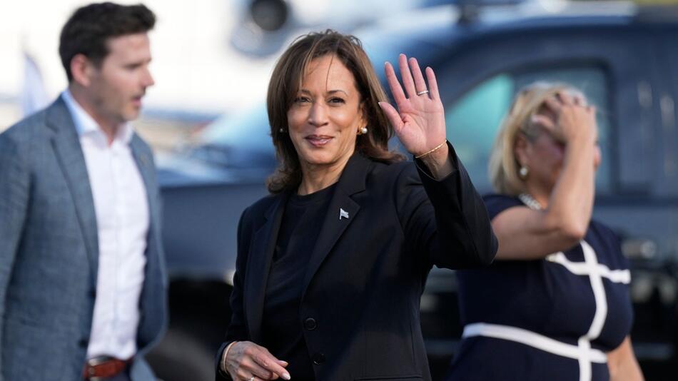 Wahlkampf USA - Harris auf dem Weg nach North Carolina