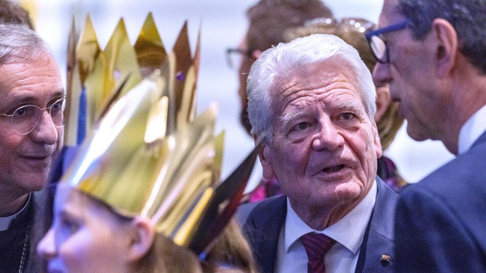 Bundespräsident a.D. Gauck auf Benefizabend des Dreikönigsvereins