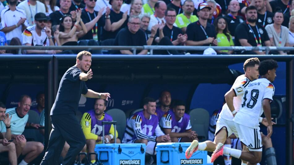 Nagelsmann wechselt zur Halbzeit: Deutschland läuft dem Rückstand hinterher
