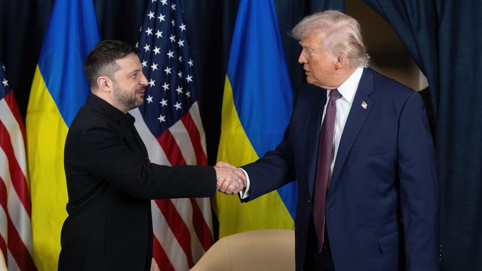 Selenskyj lobt "gutes Treffen" mit Trump