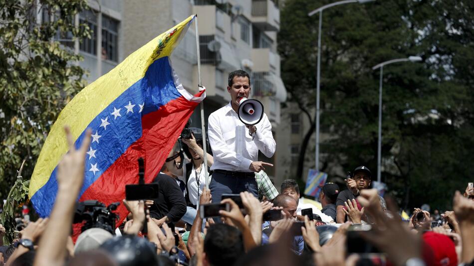 Großdemonstration in Venezuela