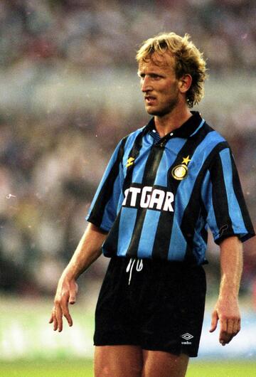 Andreas Brehme spielte bei Inter Mailand.