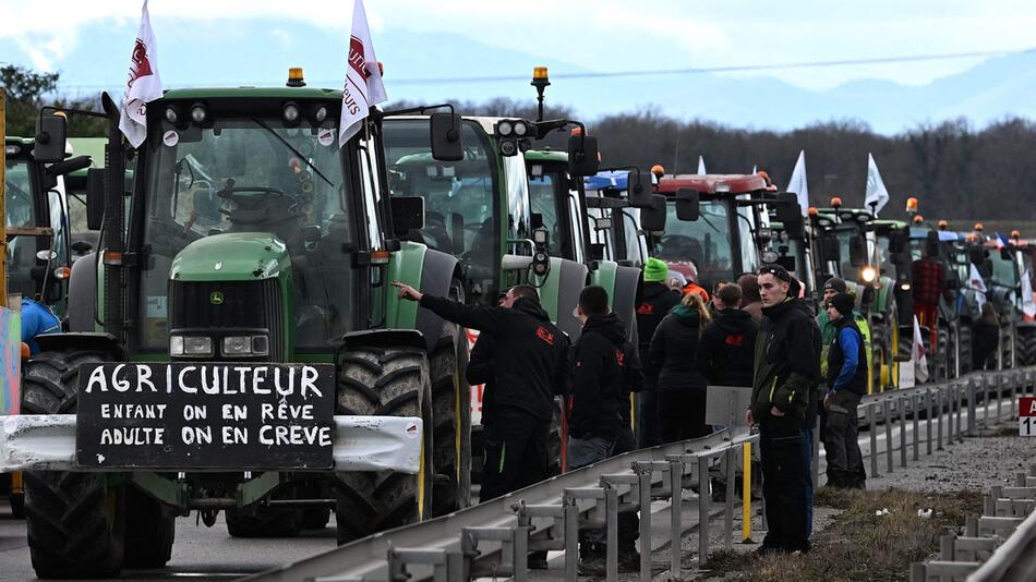 Bauernproteste - Frankreich