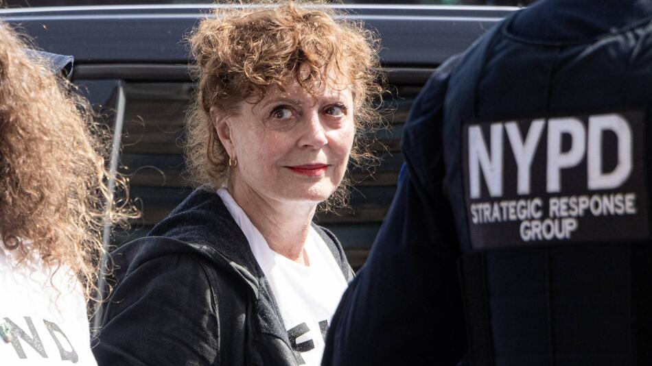 Oscarpreisträgerin Susan Sarandon in New York festgenommen