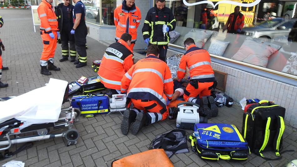 Schüsse mit zwei Verletzten in Hamburg