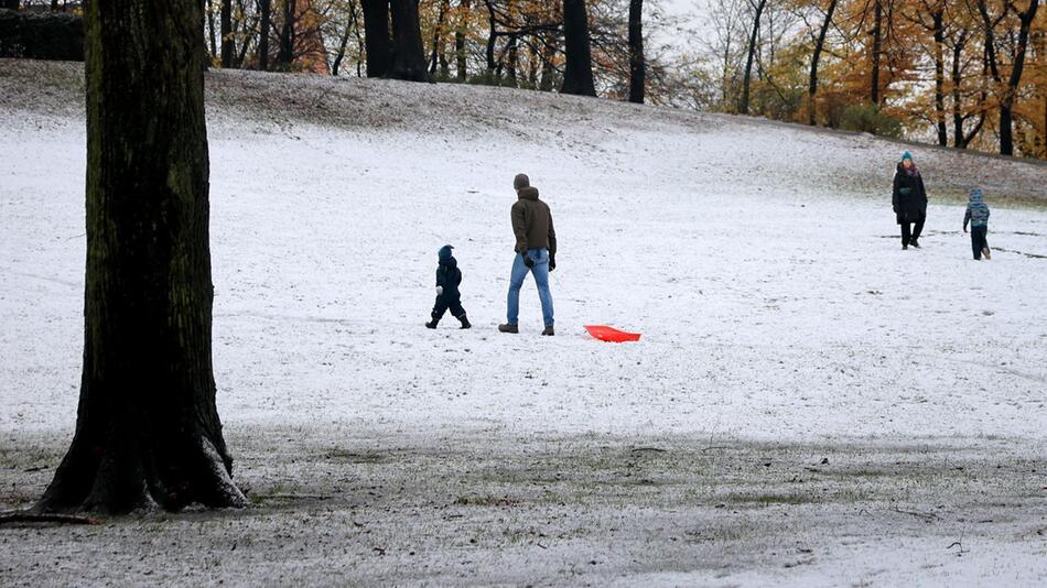 Schnee in Hamburg