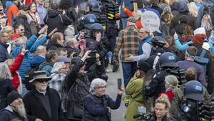 "Demo gegen rechts" in der Schweiz