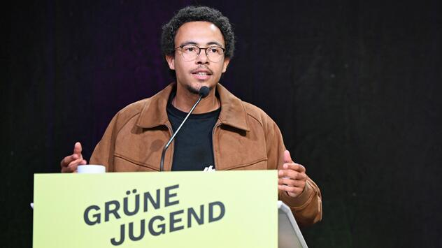 Luis Bobga, Bundessprecher der Grünen Jugend