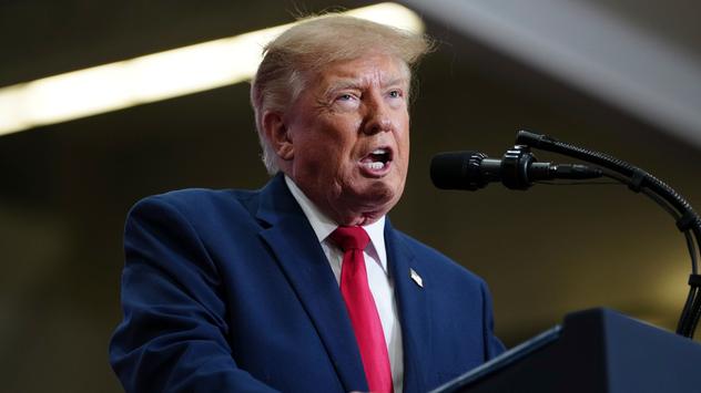 US-Midterms - US-Präsident Trump in Michigan