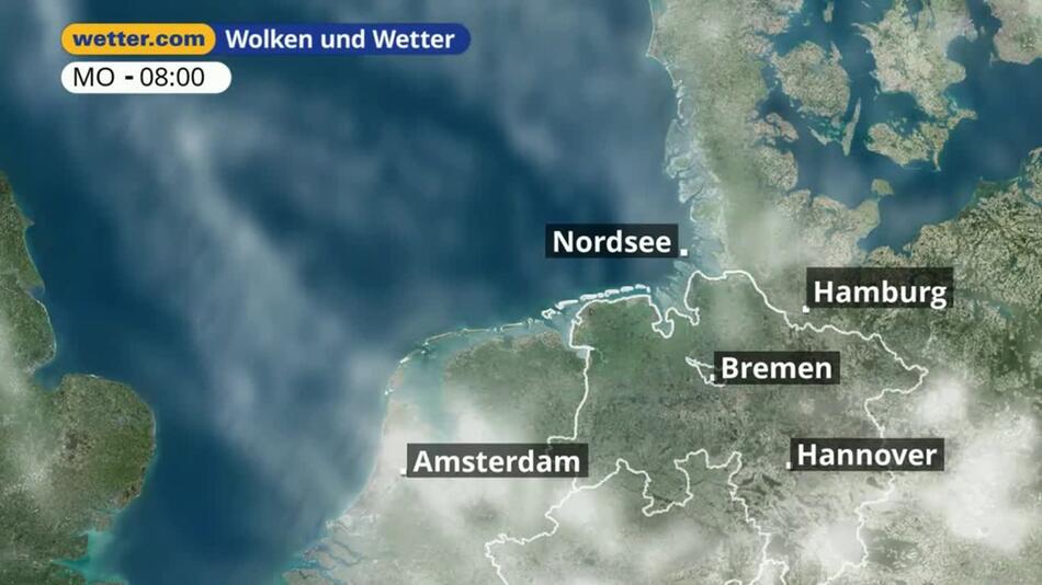 "Nordsee: Dein Wetter für Deine Region!"