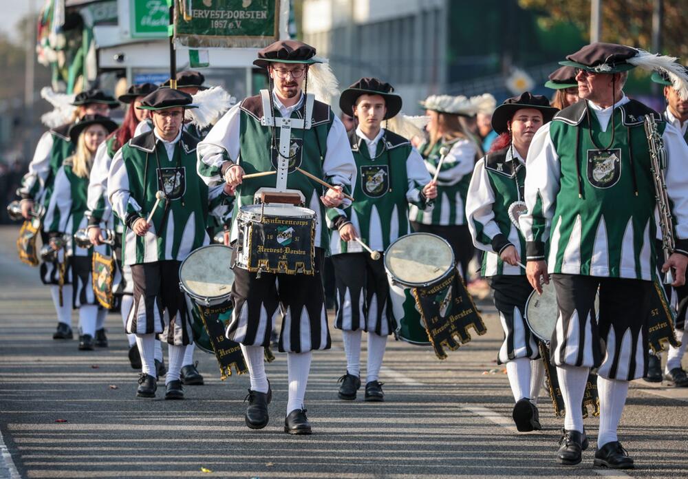 Freimarktsumzug beim 989. Bremer Freimarkt