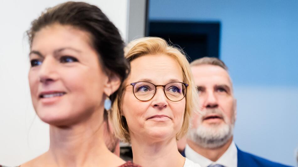 Landtagswahl Thüringen - Wahlparty BSW