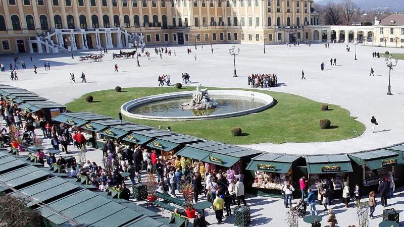 Hof des Schlosses Schönbrunn