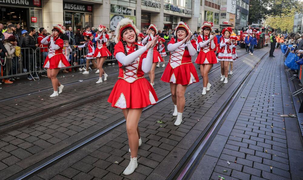 Freimarktsumzug beim 989. Bremer Freimarkt