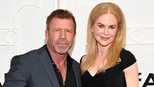 Nicole Kidman mit Taylor Sheridan in Dallas.