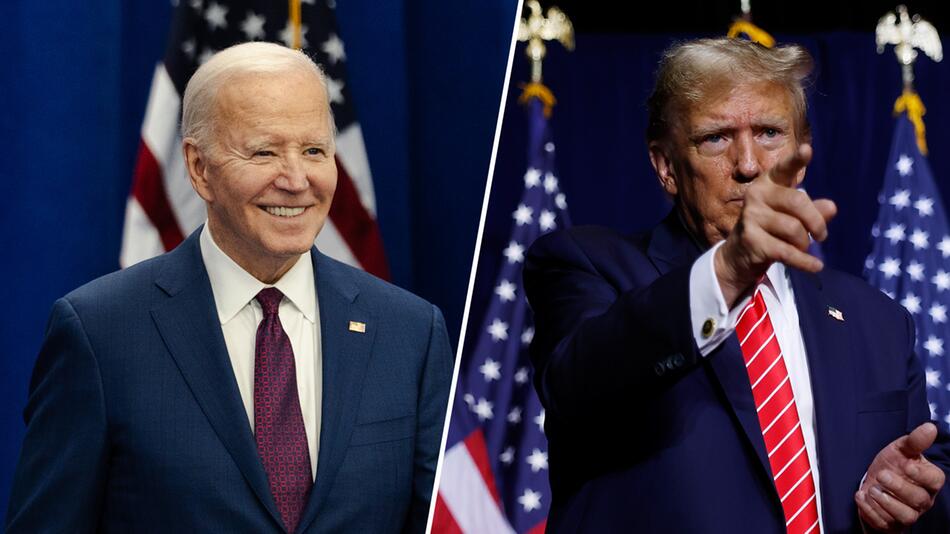 Joe Biden und Donald Trump