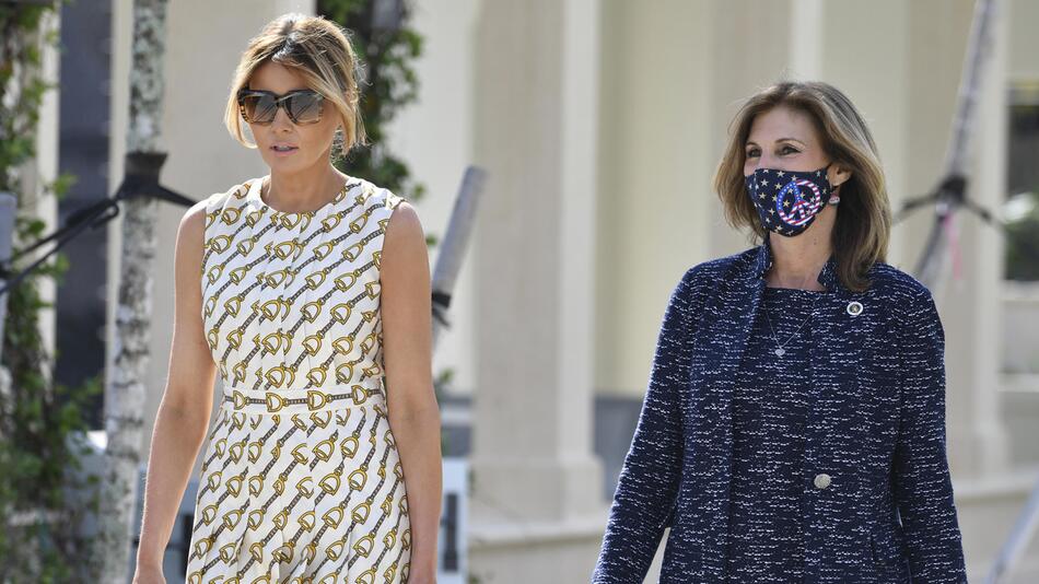 Melania Trump, US-Wahl, Florida, Stimmabgabe, Mar-a-Lago, USA