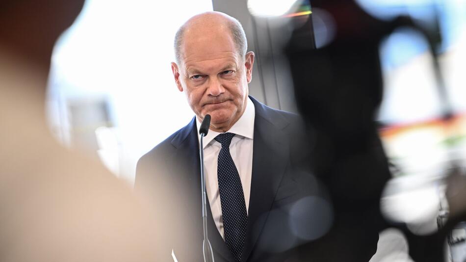 Bundeskanzler Scholz äußert sich vor NATO-Gipfel