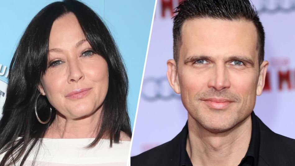 Schauspielerin Shannen Doherty und Schauspieler Ashley Hamilton waren kurzzeitig von 1993 bis ...