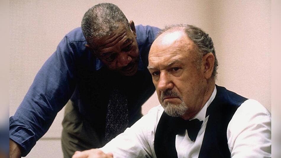 Gene Hackman (rechts) und Morgan Freeman in "Under Suspicion - Mörderisches Spiel".
