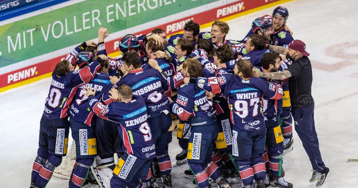 Eisbären Berlin Krönen Sich Zum Eishockey-Jubiläumsmeister | GMX