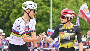 Tadej Pogacar und Jonas Vingegaard 