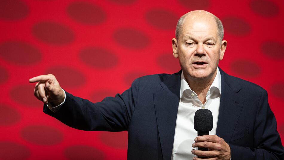 Zum zweiten Mal wird Olaf Scholz die SPD in den Bundestagswahlkampf führen.