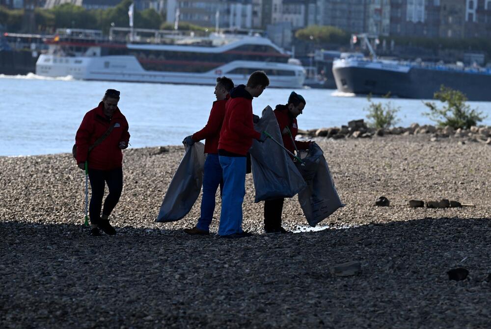 7. RhineCleanUp - Müllsammeln am Rheinufer