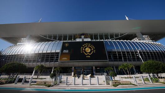 Das Hard Rock Stadium in Miami hat wohl mit organisatorischen Problemen zu kämpfen.