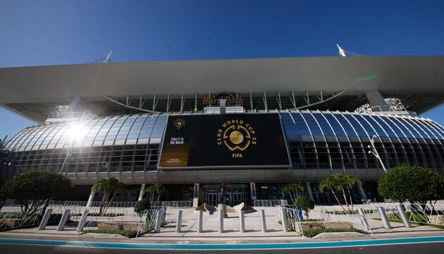 Das Hard Rock Stadium in Miami hat wohl mit organisatorischen Problemen zu kämpfen.