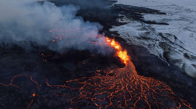 Vulkanausbruch auf Island