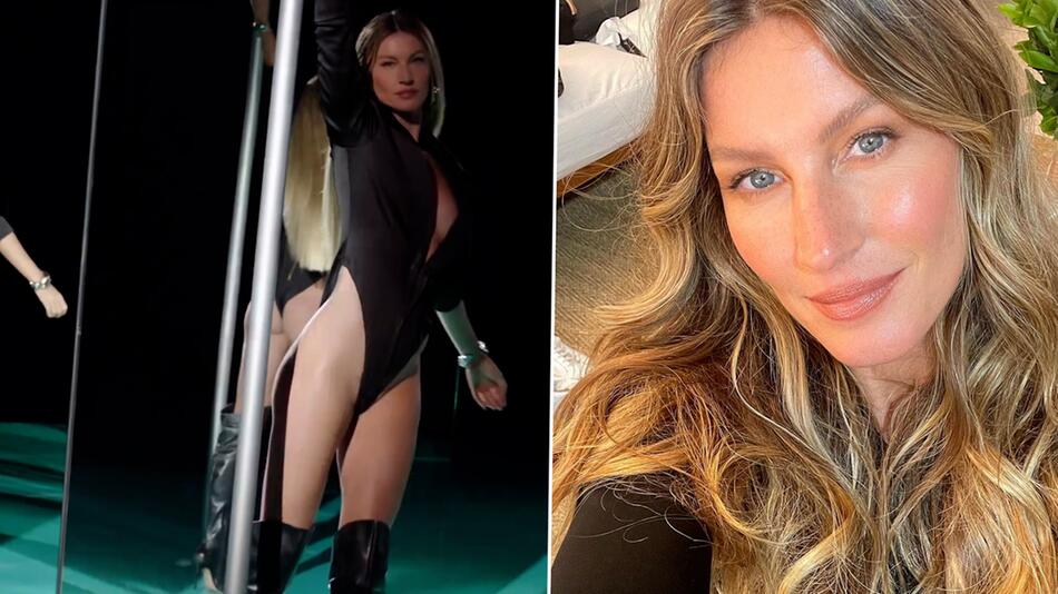 An der Poledance-Stange: Gisele Bündchen ist mit heißem Auftritt zurück