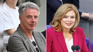 Jörg Pilawa auf der Tribüne, Julia Klöckner bei ihrer Arbeit im Bundestag.