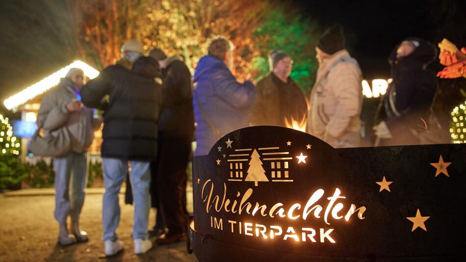 "Weihnachten im Tierpark" im Tierpark Berlin