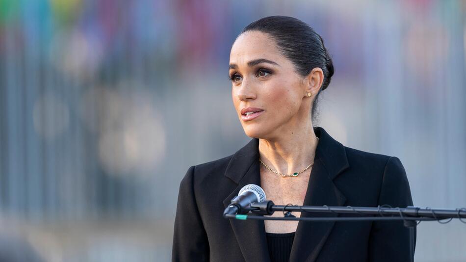 Herzogin Meghan hält emotionale Rede über Cybermobbing